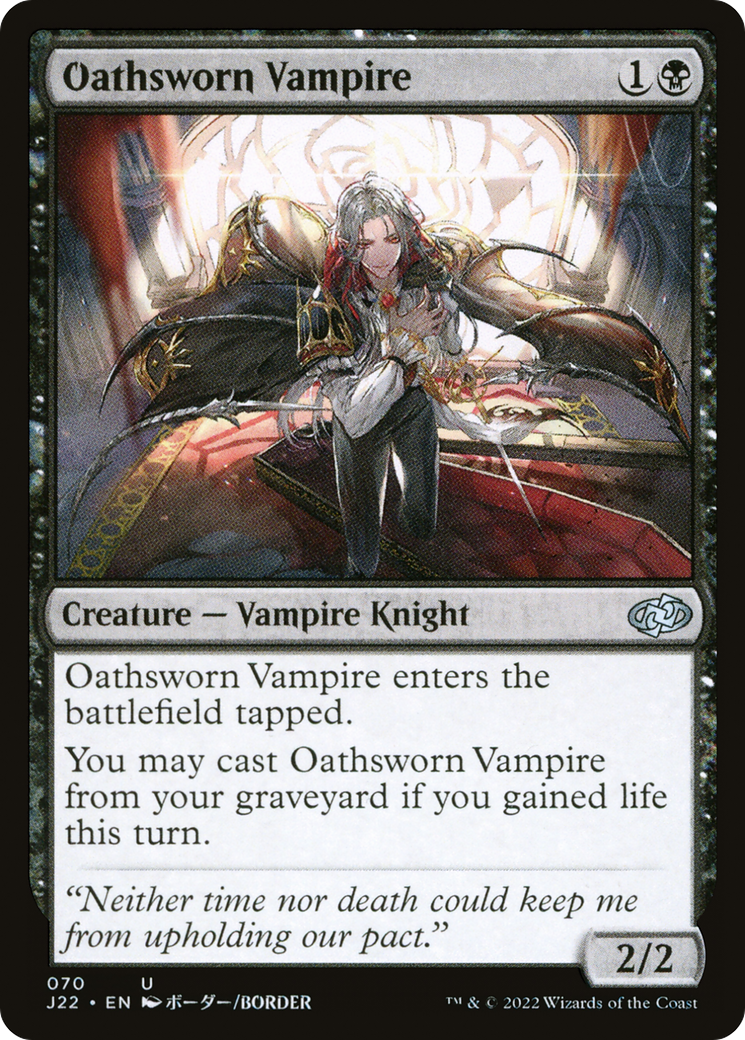 Oathsworn Vampire (J22-070)  - Jumpstart 2022