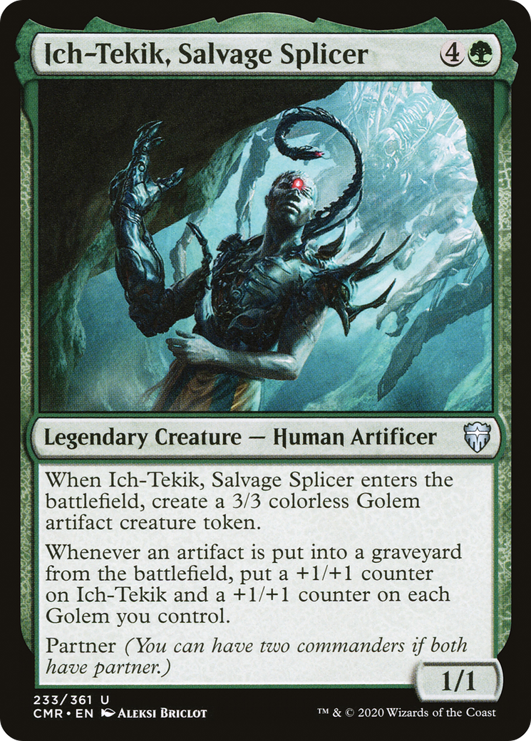 Ich-Tekik, Salvage Splicer (CMR-233)  - Commander Legends