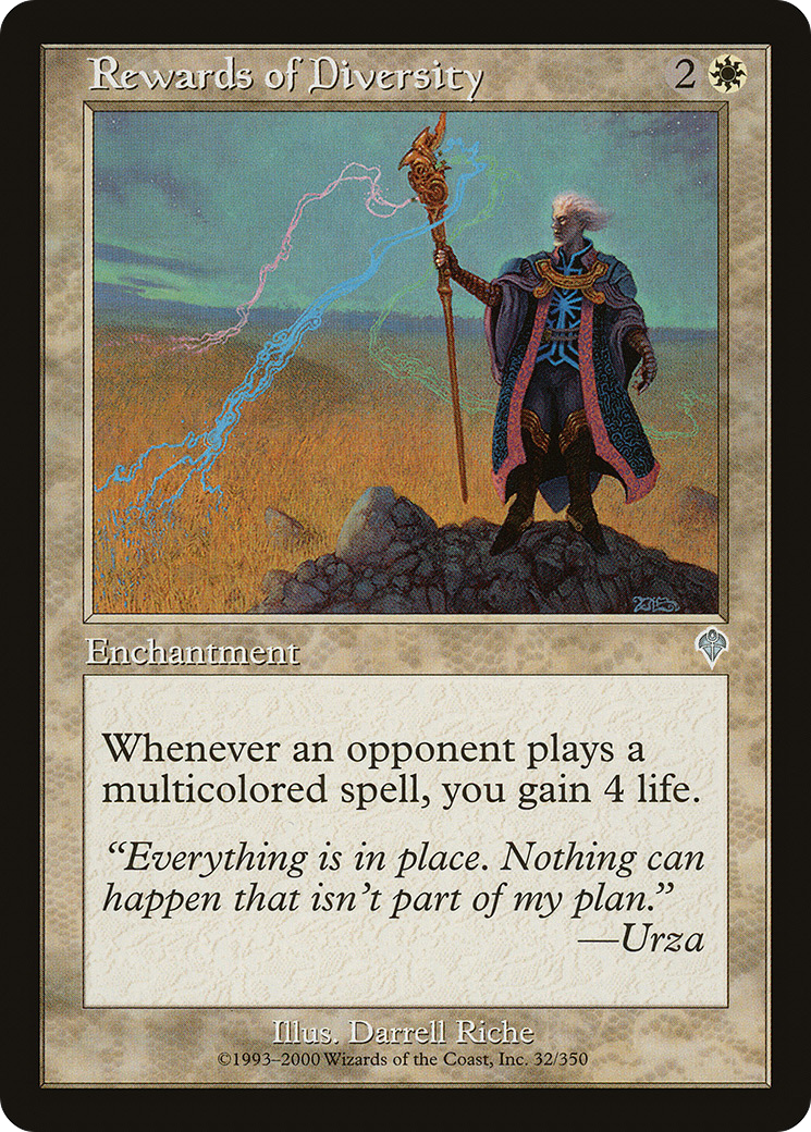 Rewards of Diversity (INV-032)  Foil - Invasion