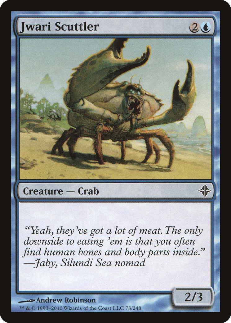 Jwari Scuttler (ROE-073)  Foil - Rise of the Eldrazi