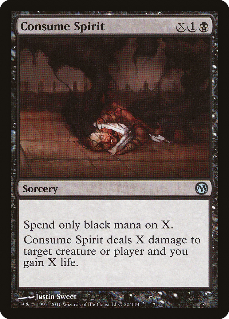 Consume Spirit (DPA-020)  - Duels of the Planeswalkers