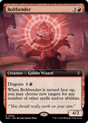Boltbender (Extended Art) (MKC-340)  - Murders at Karlov Manor Commander: (Extended Art)