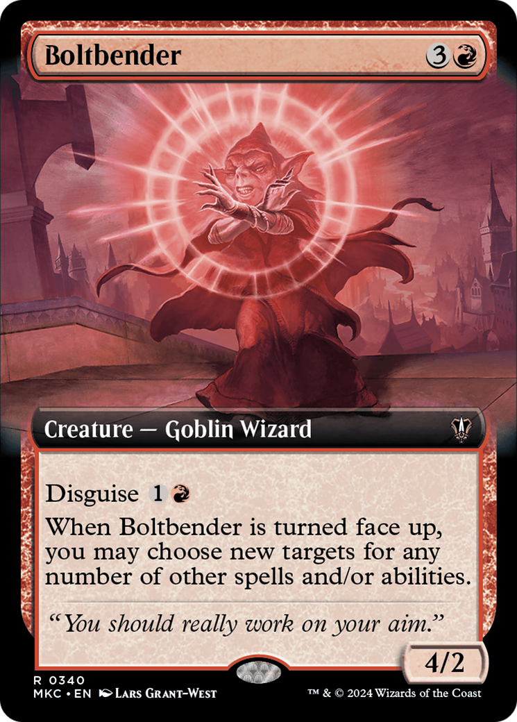 Boltbender (Extended Art) (MKC-340)  - Murders at Karlov Manor Commander: (Extended Art)