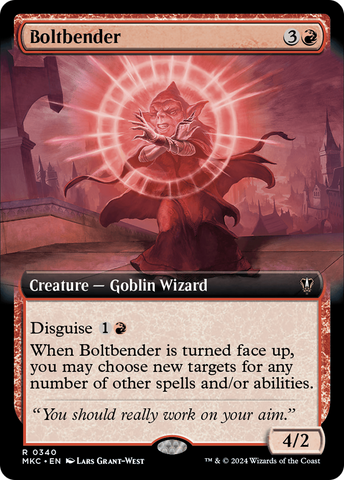 Boltbender (Extended Art) (MKC-340)  - Murders at Karlov Manor Commander: (Extended Art)