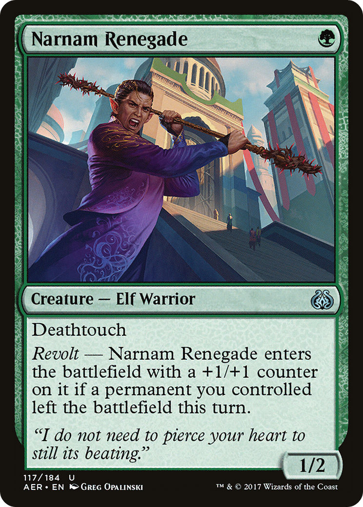 Narnam Renegade (AER-117)  - Aether Revolt