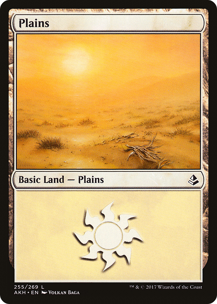 Plains (255) (AKH-255)  Foil - Amonkhet
