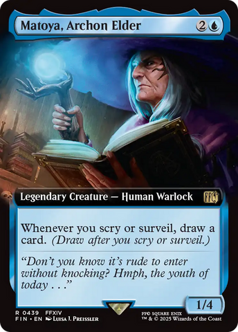 Matoya, Archon Elder (Extended Art) (FIN-439)  - FINAL FANTASY: (Extended Art)