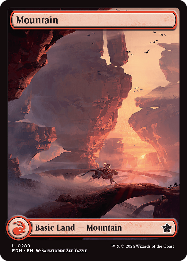Mountain (0289) (FDN-289)  Foil - Foundations