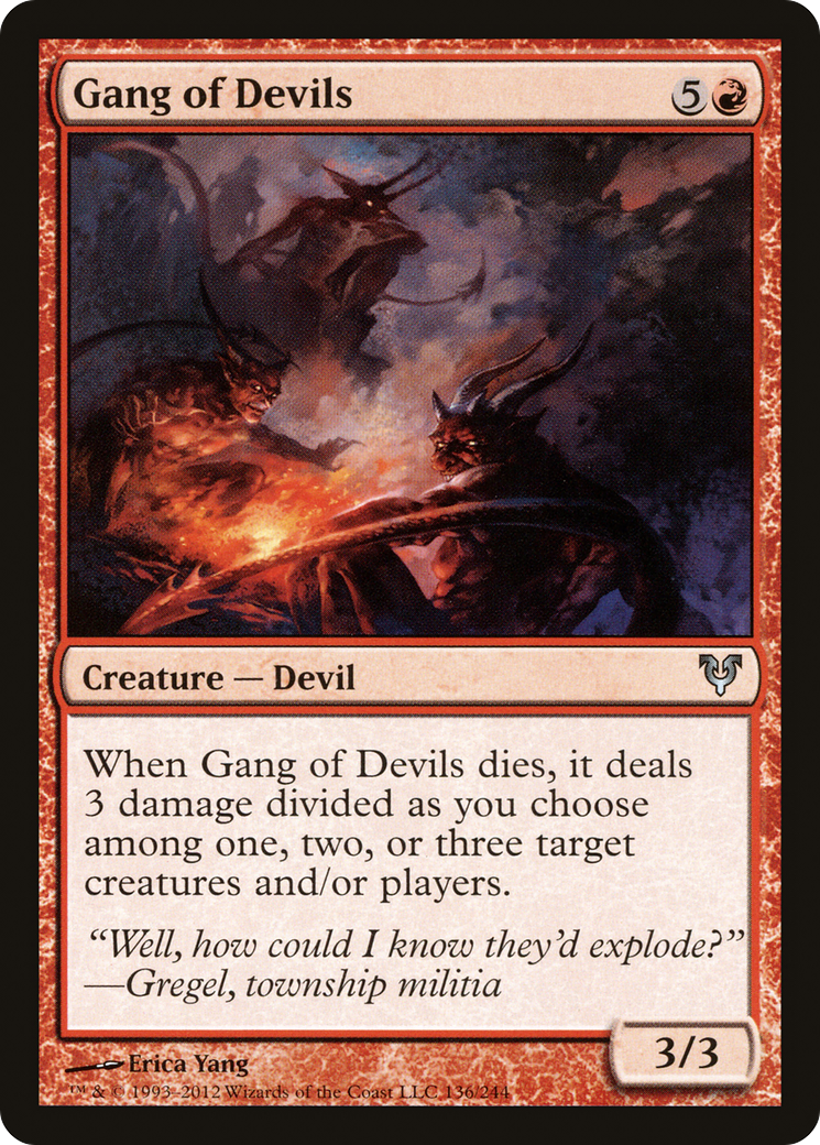 Gang of Devils (AVR-136)  - Avacyn Restored