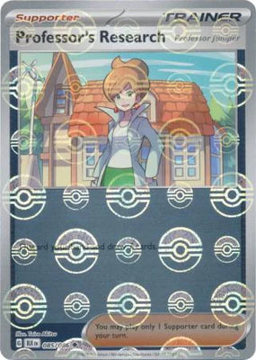 Professor's Research (085/086) (Poke Ball Pattern) [Scarlet & Violet: Black Bolt]