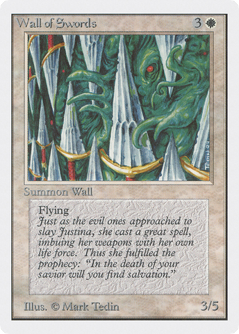 Wall of Swords (2ED-)  - Unlimited Edition