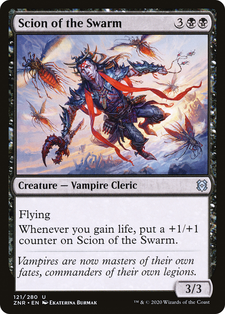 Scion of the Swarm (ZNR-121)  Foil - Zendikar Rising