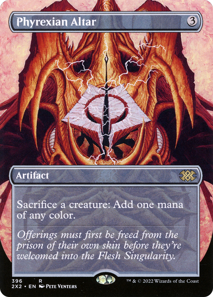 Phyrexian Altar (Borderless) (2X2-396)  - Double Masters 2022