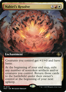 Nahiri's Resolve (Extended Art) (MAT-172)  Foil - March of the Machine: The Aftermath: (Extended Art)