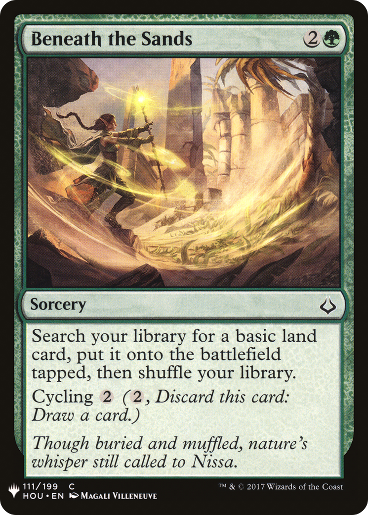 Beneath the Sands (LIST-HOU-111)  - The List