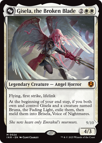 Gisela, the Broken Blade (INR-024)  - Innistrad Remastered