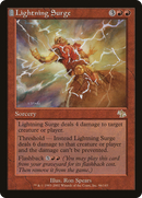 Lightning Surge (JUD-096)  Foil - Judgment: (tombstone)