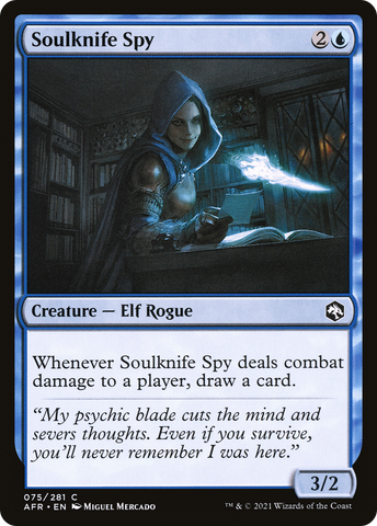 Soulknife Spy (AFR-075)  Foil - Adventures in the Forgotten Realms