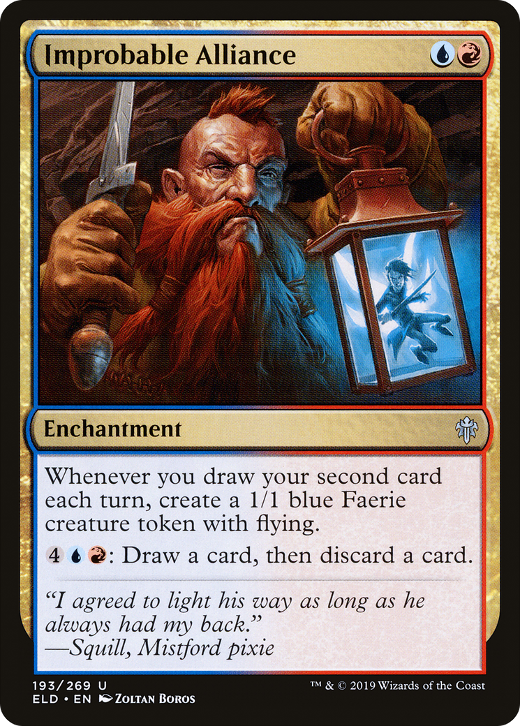 Improbable Alliance (ELD-193)  - Throne of Eldraine