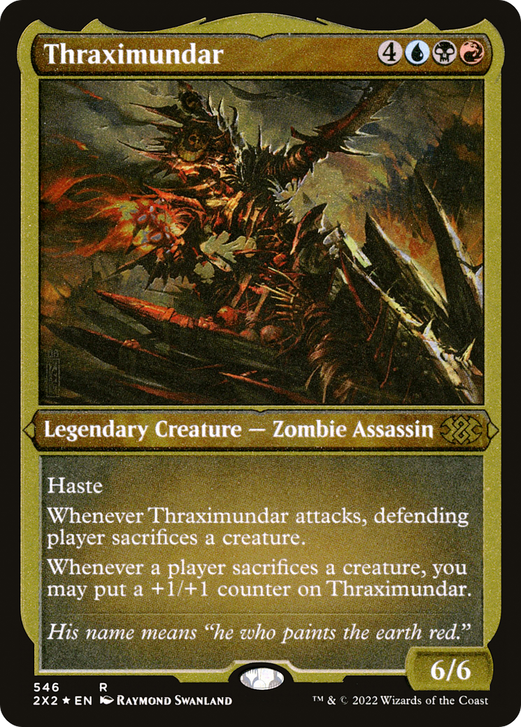 Thraximundar (Foil Etched) (2X2-546)  Foil - Double Masters 2022