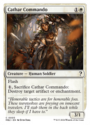 Cathar Commando (White Border) (MB2-005)  - Mystery Booster 2