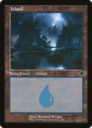 Island (405) (Retro Frame) (DMR-405)  - Dominaria Remastered