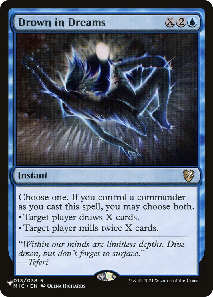 Drown in Dreams (LIST-MIC-13)  - The List