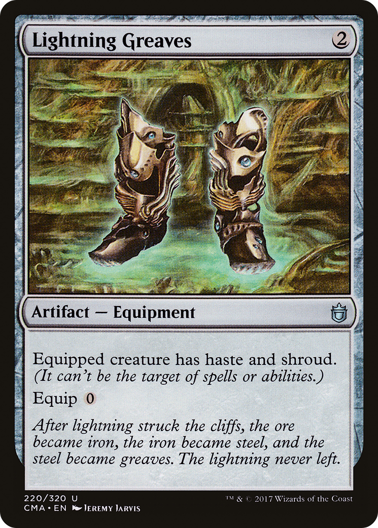 Lightning Greaves (CMA-220)  - Commander Anthology