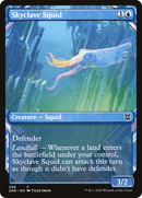 Skyclave Squid (Showcase) (ZNR-296)  Foil - Zendikar Rising