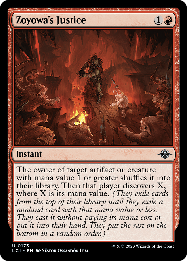 Zoyowa's Justice (LCI-173)  - The Lost Caverns of Ixalan