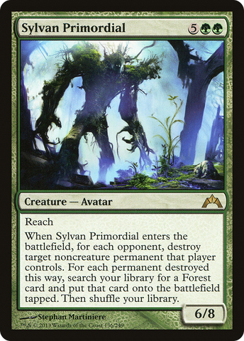 Sylvan Primordial (GTC-136)  Foil - Gatecrash