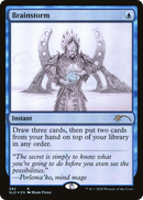 Brainstorm (582) (Sketch Showcase) (SLD-582)  Foil - Secret Lair Drop