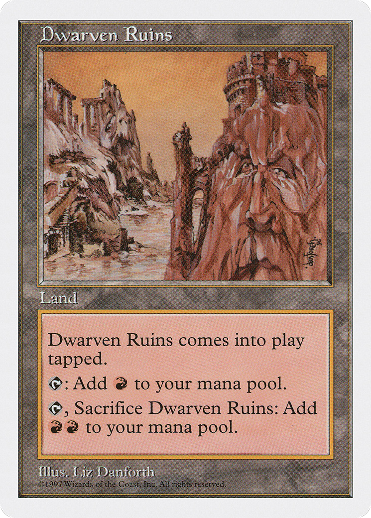 Dwarven Ruins (5ED-)  - Fifth Edition