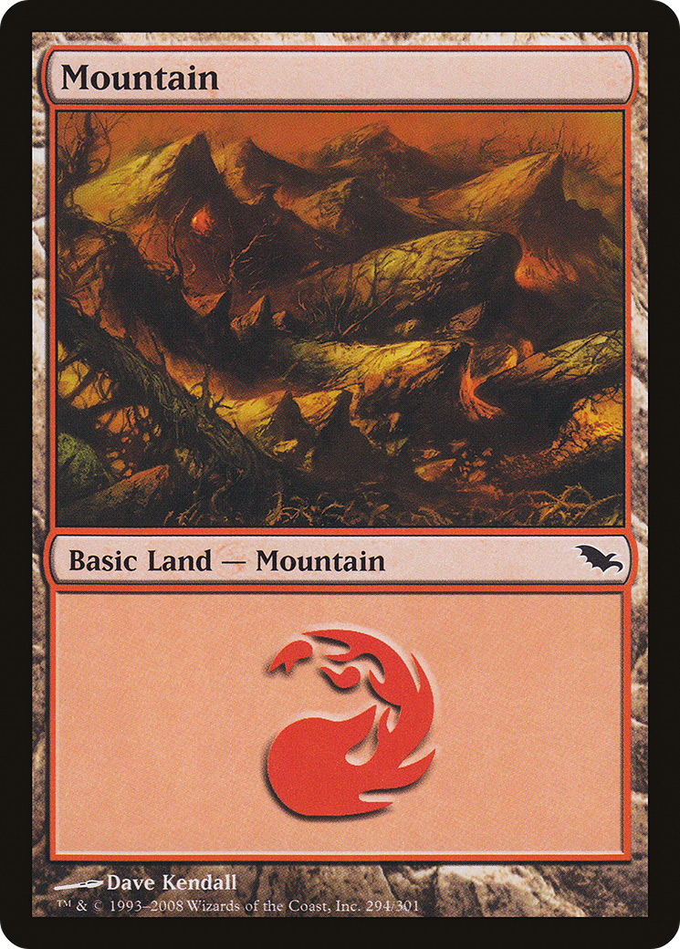 Mountain (294) (SHM-294)  Foil - Shadowmoor