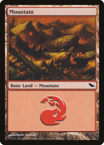 Mountain (294) (SHM-294)  - Shadowmoor