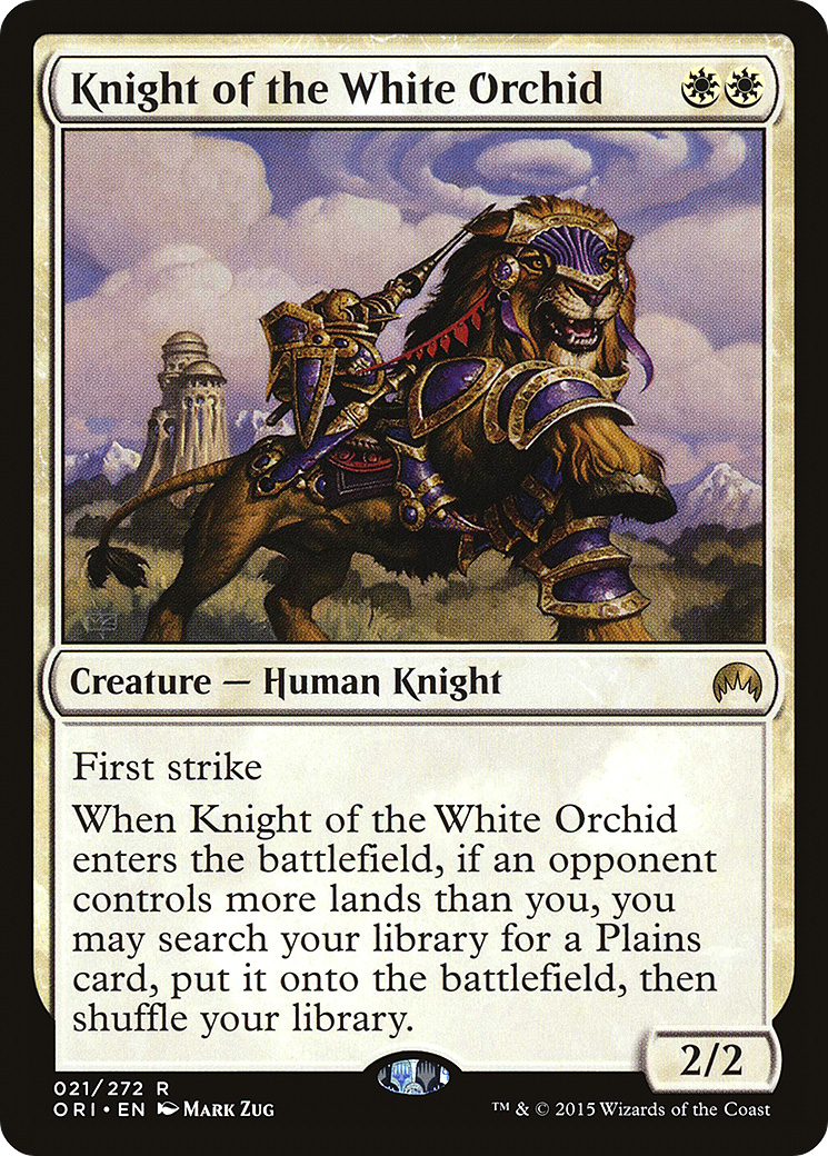 Knight of the White Orchid (ORI-021)  - Magic Origins