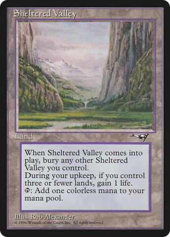 Sheltered Valley (ALL-142) - Alliances