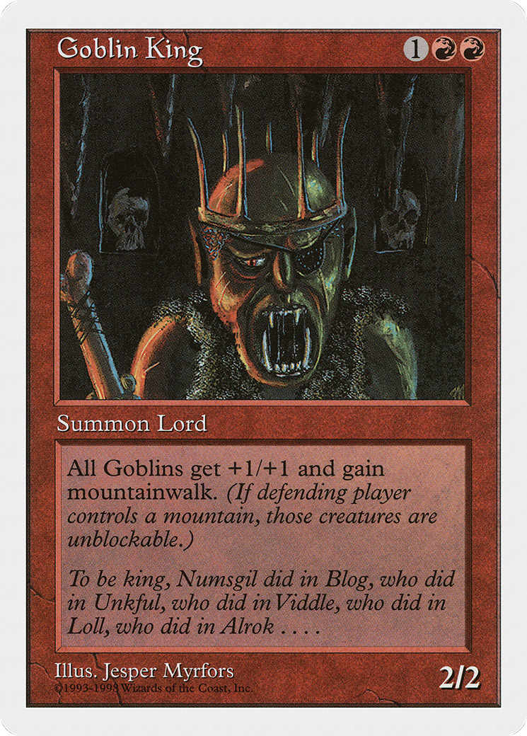 Goblin King (ATH-002)  - Anthologies