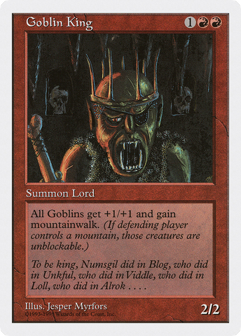 Goblin King (ATH-002)  - Anthologies
