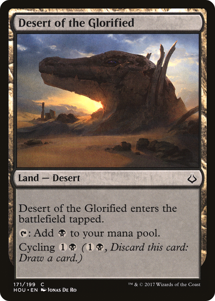 Desert of the Glorified (HOU-171)  Foil - Hour of Devastation