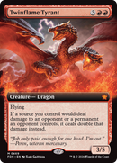 Twinflame Tyrant (FDN-469)  Foil - Foundations: (Extended Art)