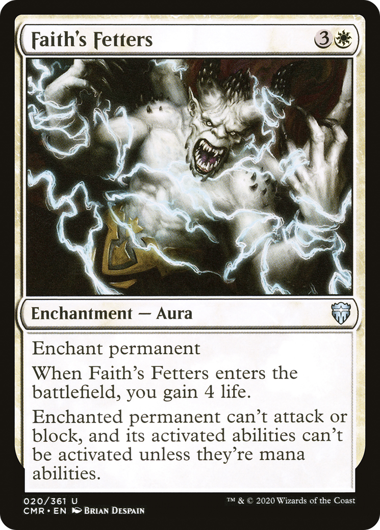 Faith's Fetters (CMR-020)  - Commander Legends