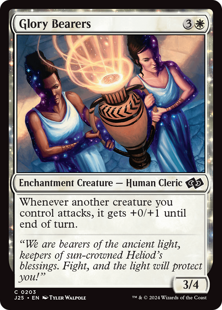 Glory Bearers (J25-203)  - Foundations Jumpstart: (enchantment)