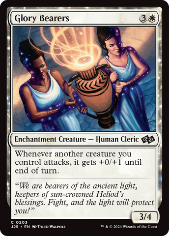 Glory Bearers (J25-203)  - Foundations Jumpstart: (enchantment)