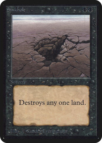 Sinkhole (LEA-)  - Limited Edition Alpha