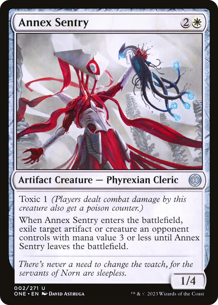 Annex Sentry (ONE-002)  - Phyrexia: All Will Be One