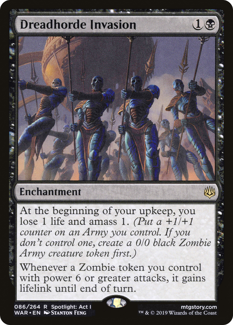 Dreadhorde Invasion (WAR-086)  Foil - War of the Spark