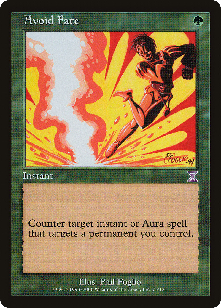 Avoid Fate (TSB-073)  Foil - Time Spiral Timeshifted