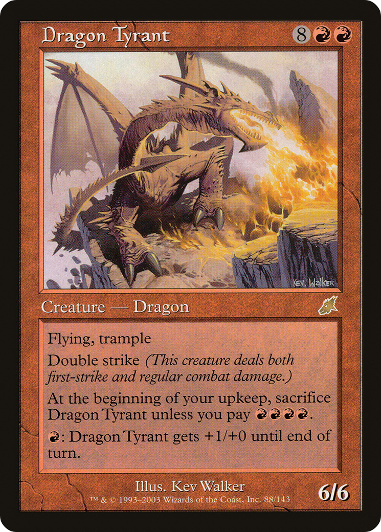 Dragon Tyrant (SCG-088)  - Scourge