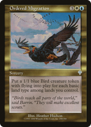 Ordered Migration (INV-258)  Foil - Invasion